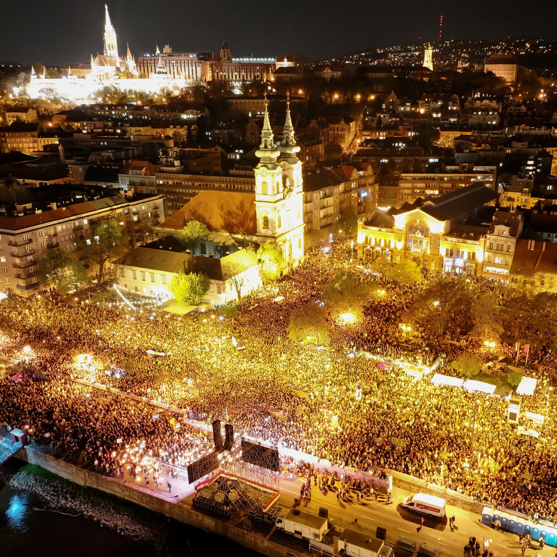 ‘We Finally Have Democracy’: Hungarians Erupt in Joy and Relief