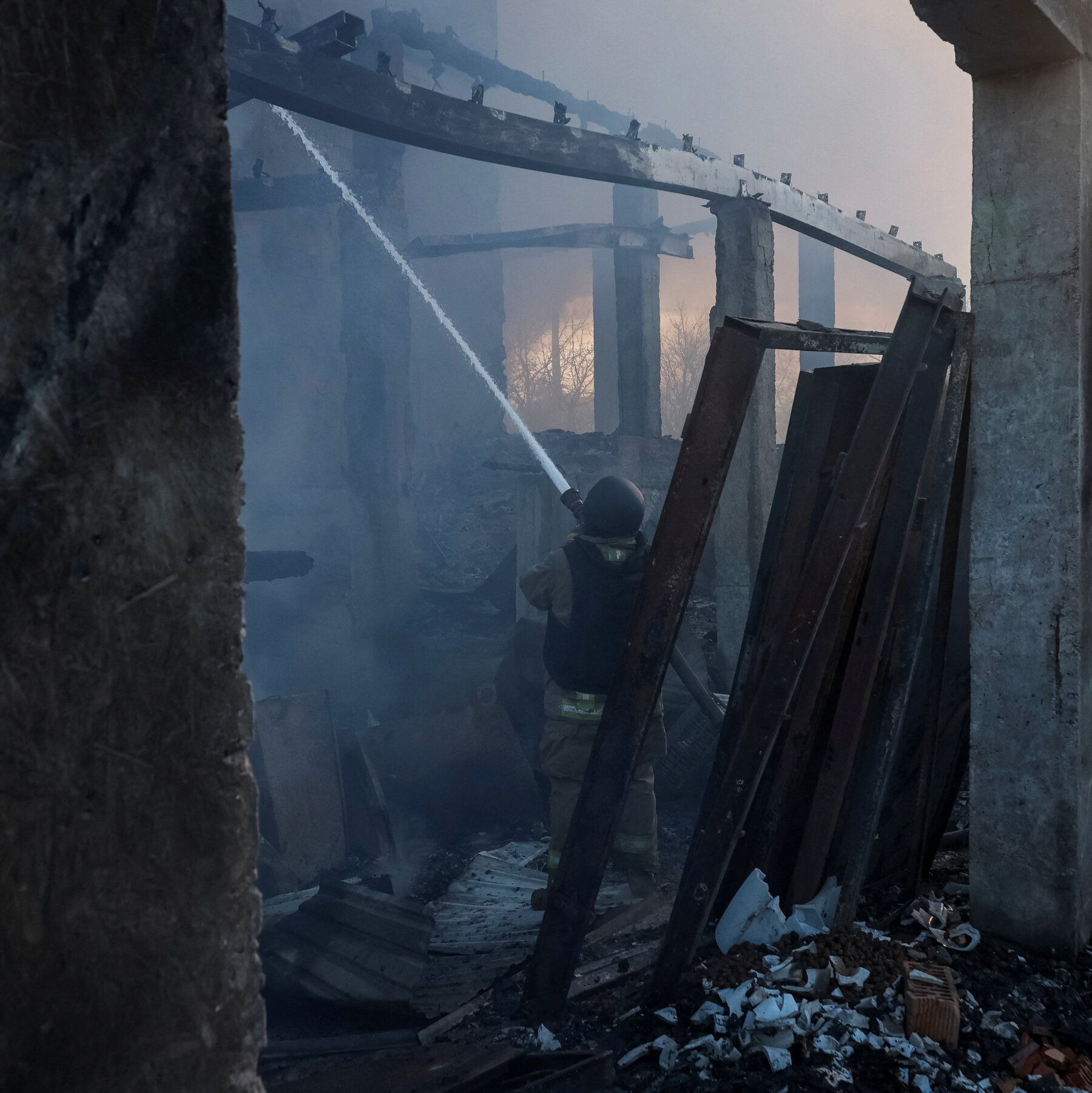 Russia Bombs Ukraine Port of Odesa Amid Peace Talks