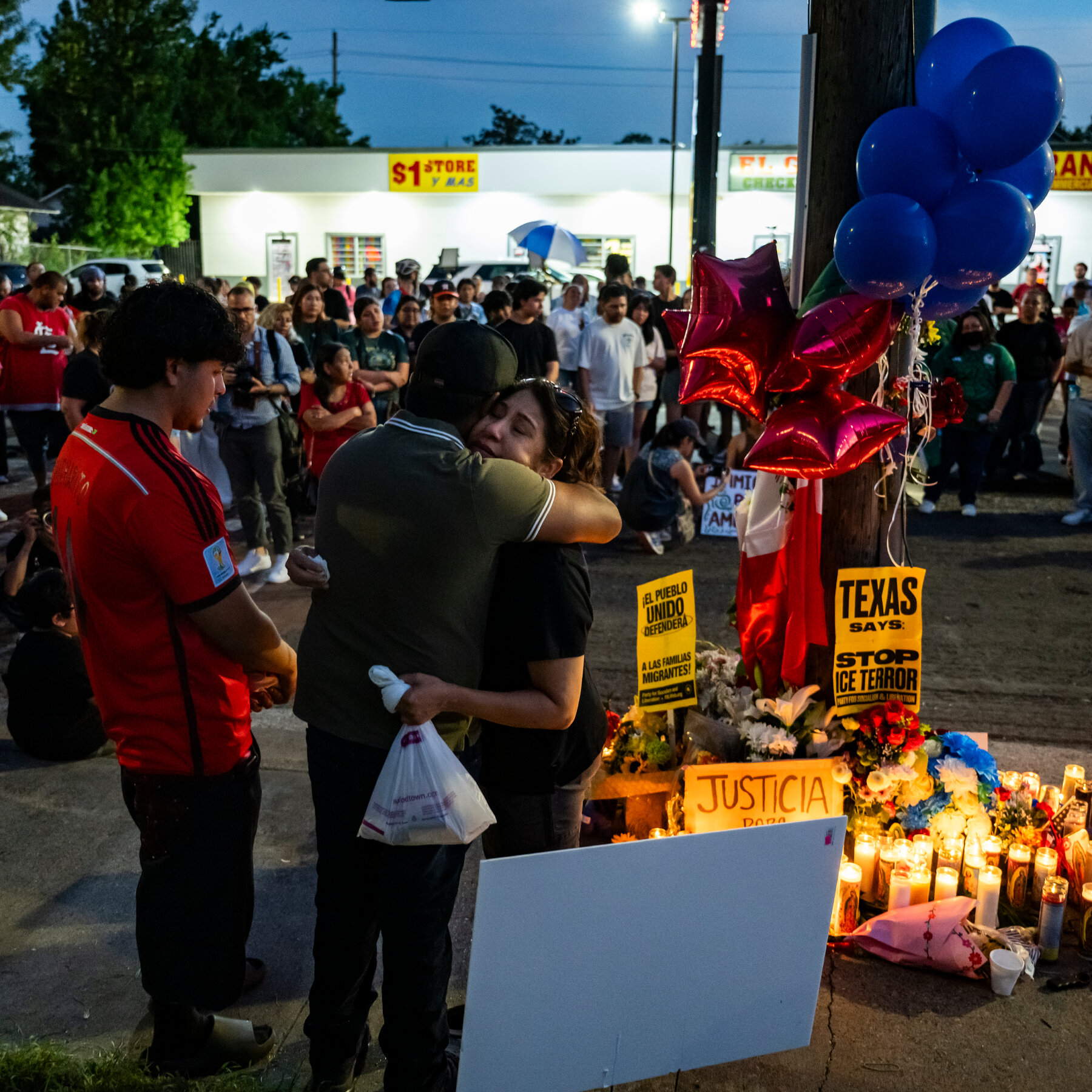 ICE Shot Lorenzo Salgado Araujo Through Open Passenger Window in Houston, Witnesses Say