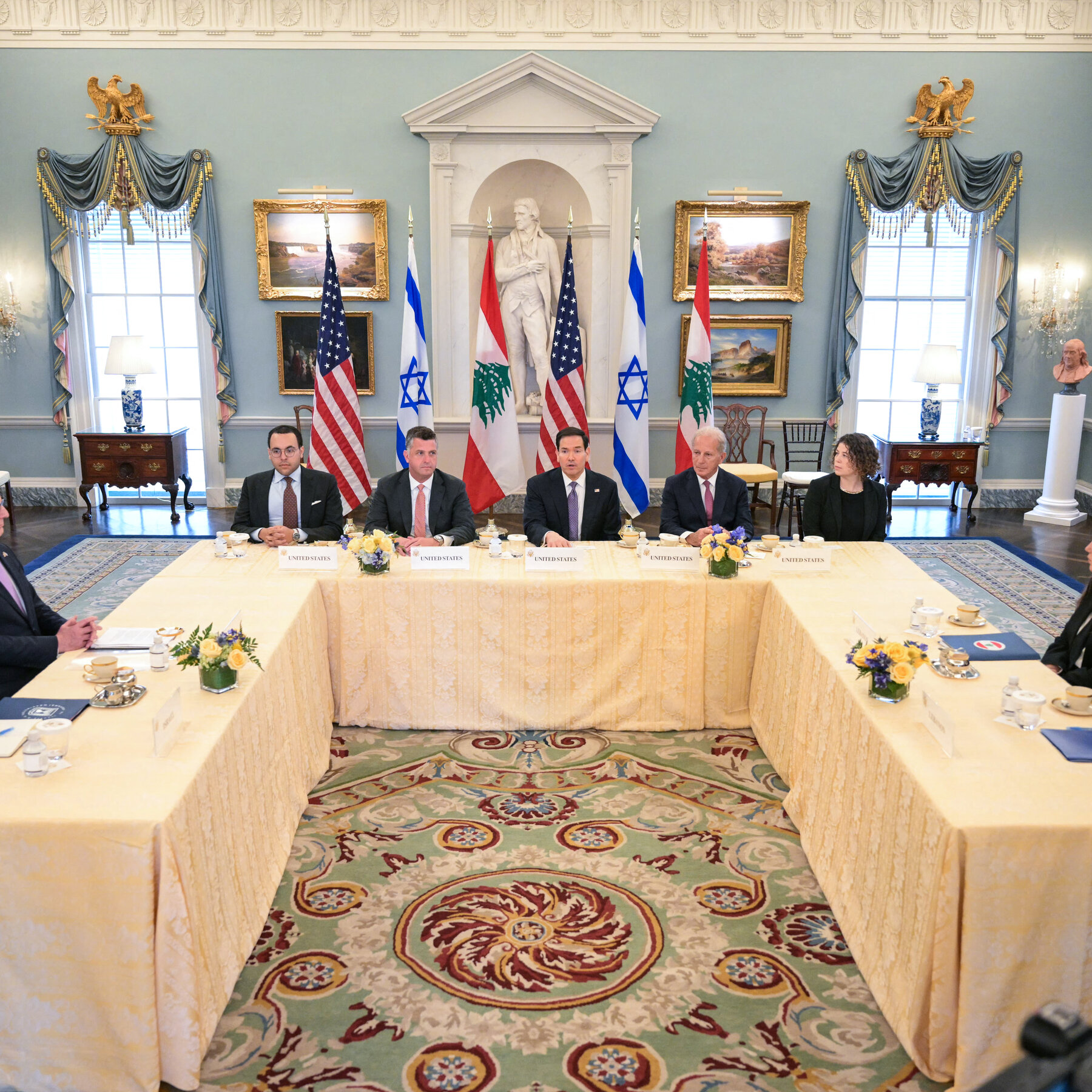 Rubio Hosts Israel and Lebanon for Rare Meeting Shadowed by U.S.-Iran War