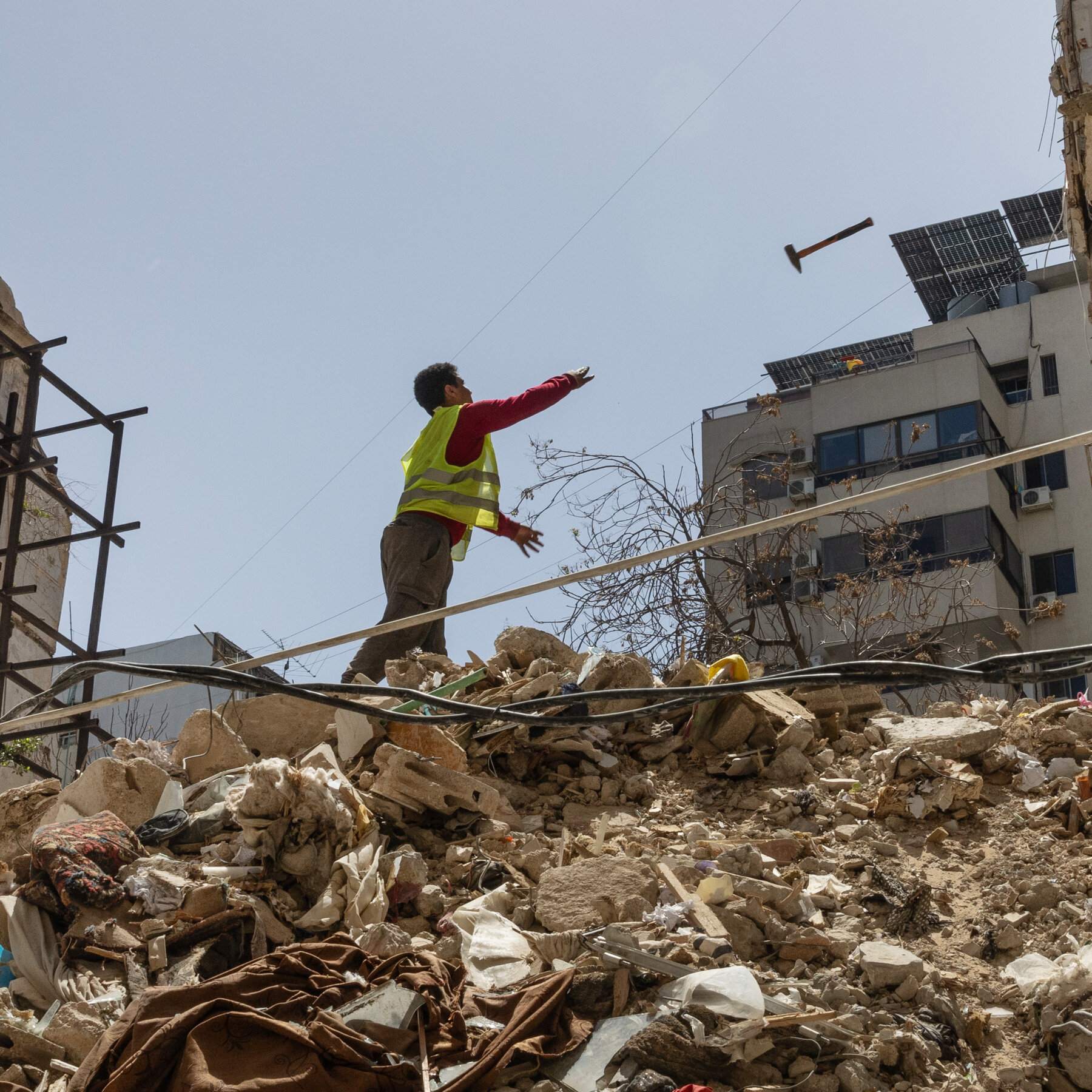 Israel and Lebanon Talk, but Fighting Continues