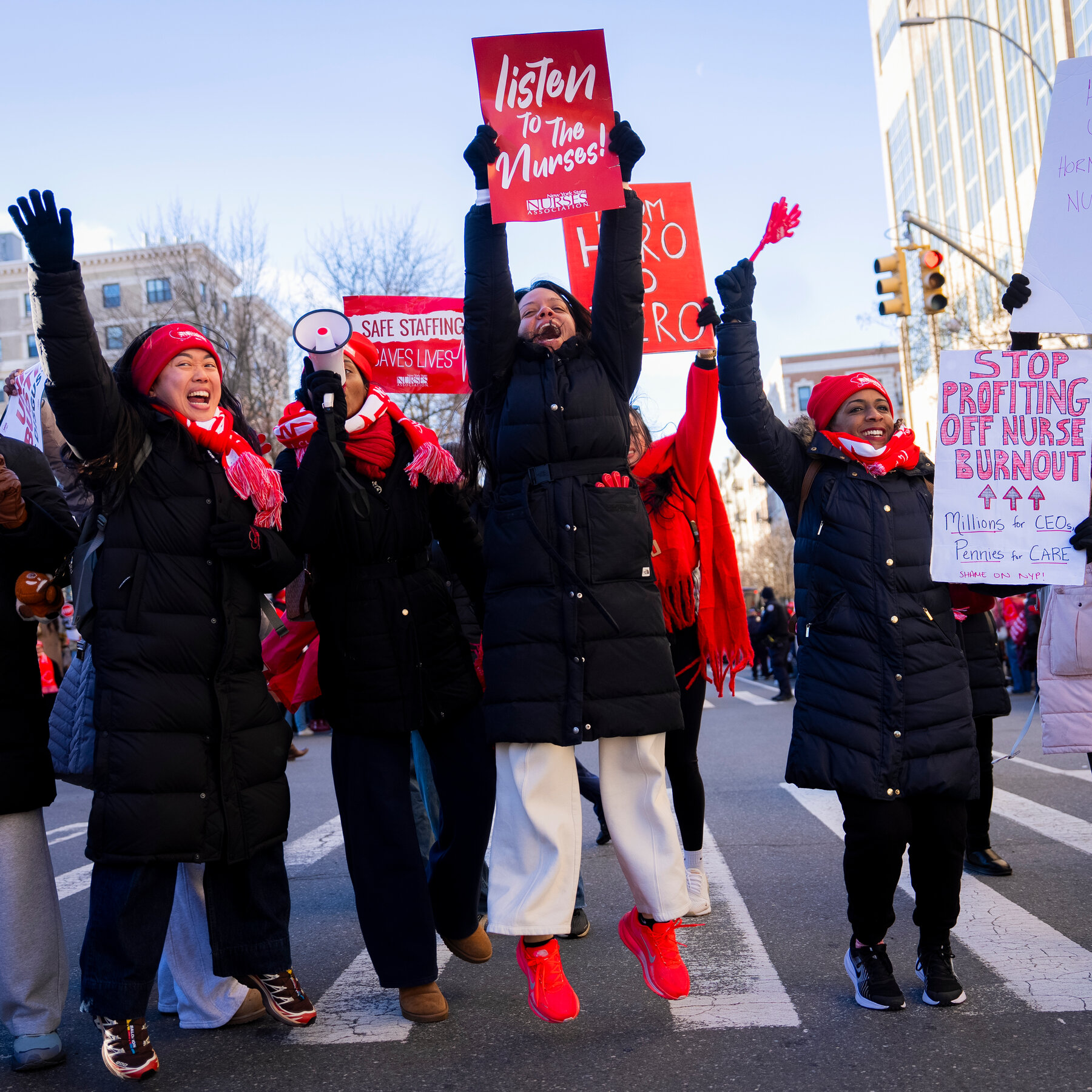 As N.Y.C. Nurses’ Strike Continues, Both Sides Prepare for a Long Fight