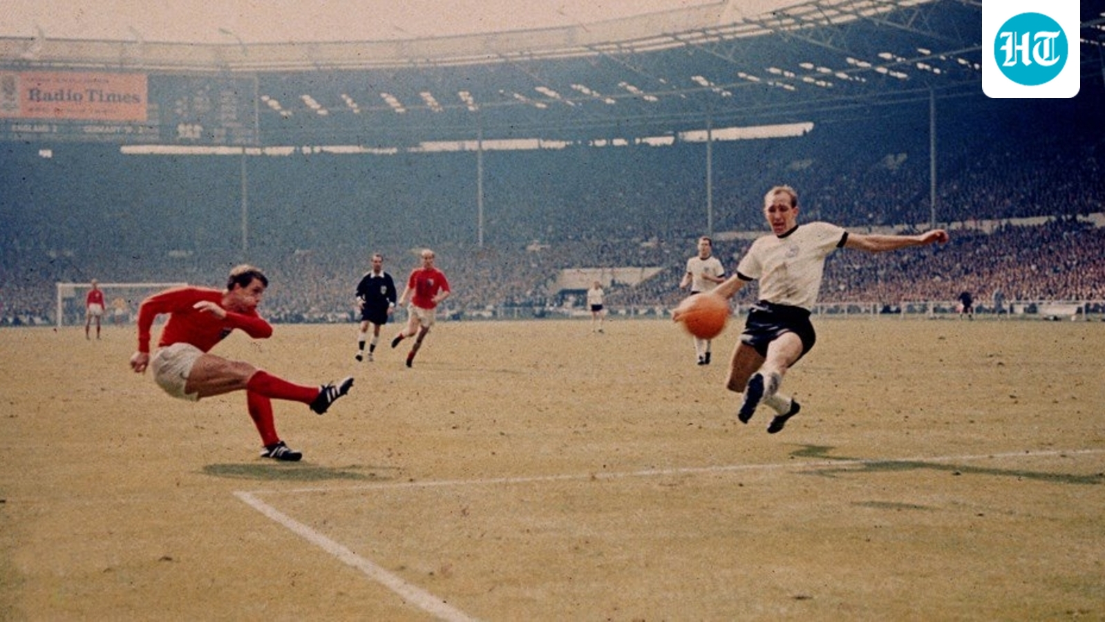 Geoff Hurst's hat-trick and a ghost goal: How Wembley held its breath in 1966 FIFA World Cup final