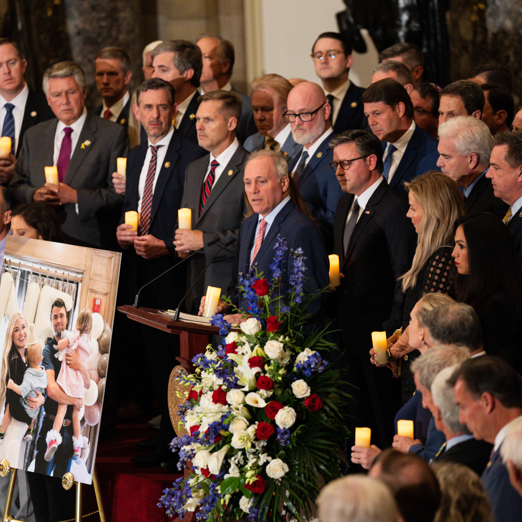 Republicans Honor Charlie Kirk at Vigil in the Capitol