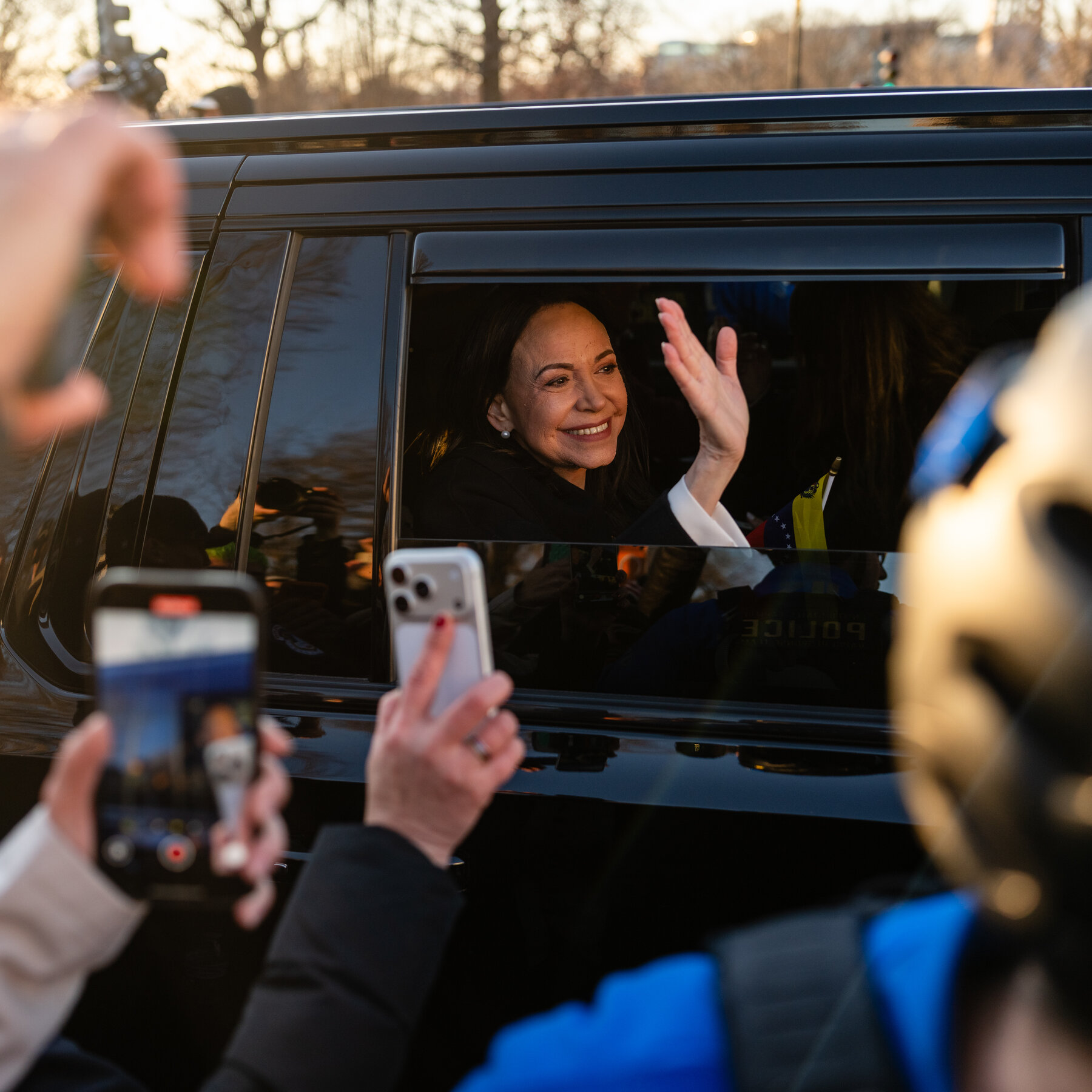 Venezuelan Opposition Leader Gives Trump Her Peace Prize