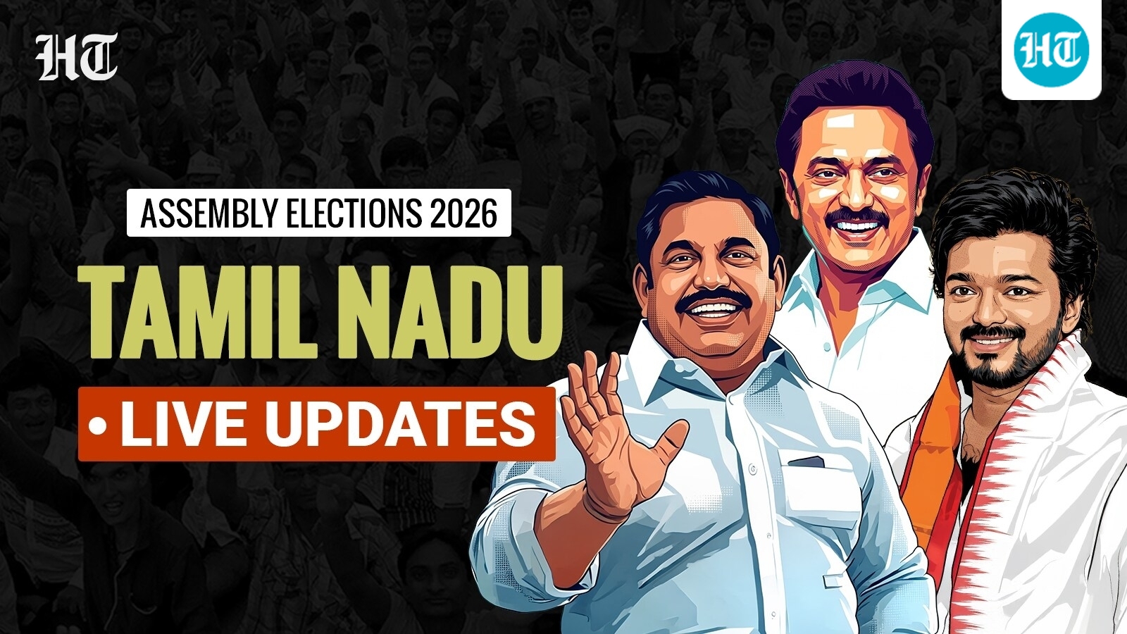 Tamil Nadu election 2026 LIVE: Voting begins, high-stakes battle for 234 seats underway