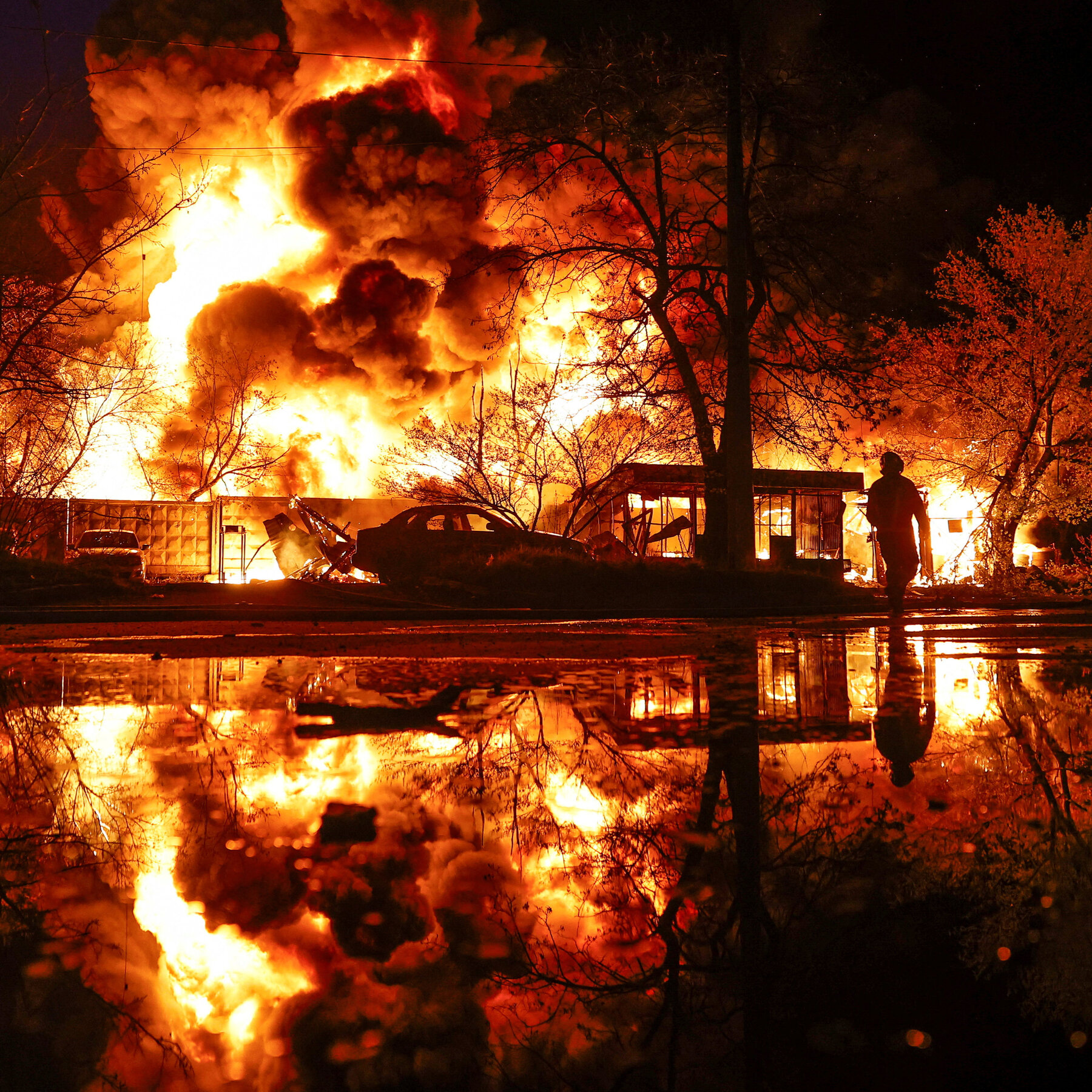 Russian Strikes Kill at Least 15 in Ukraine in Biggest Attack in Months