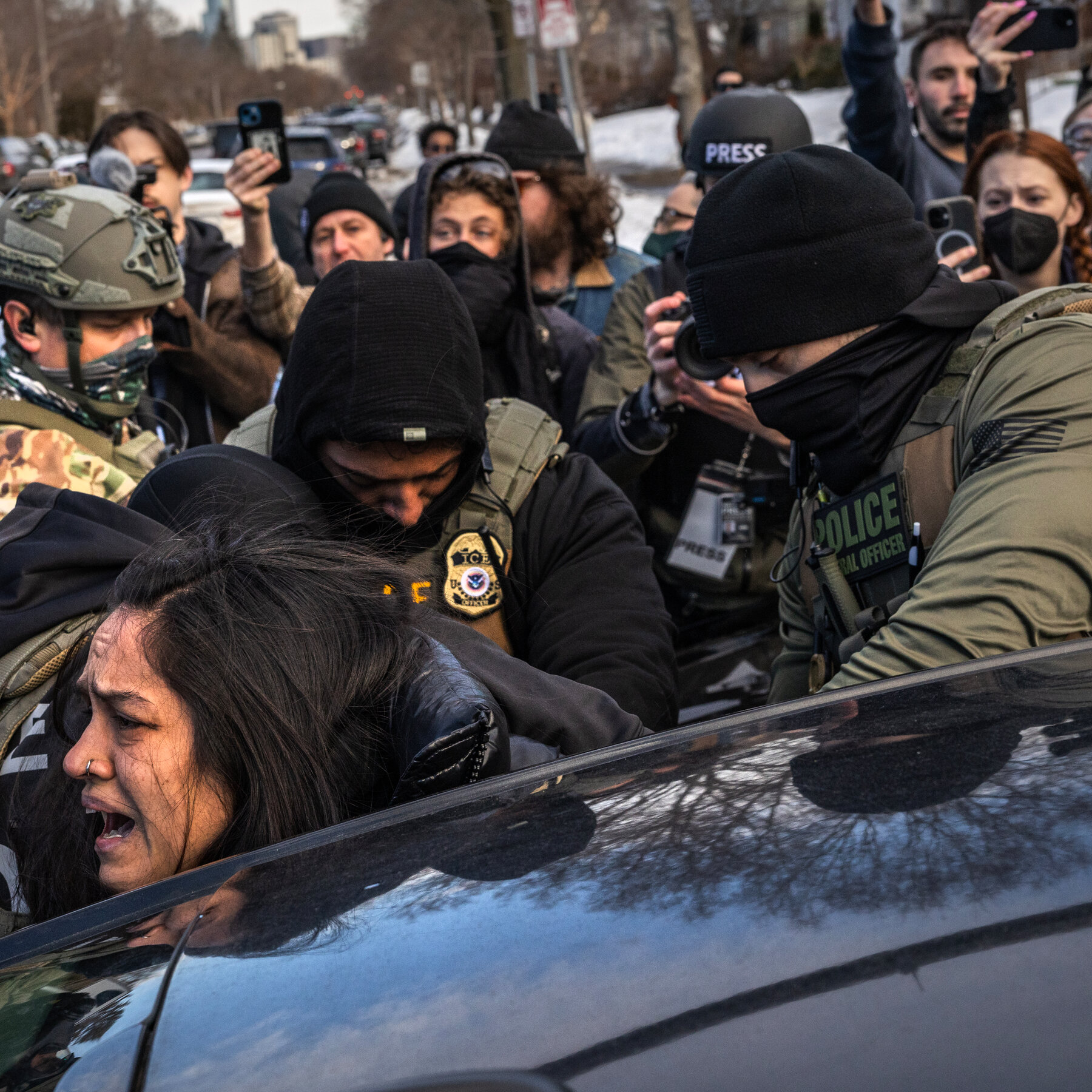 Judge Restricts Immigration Agents’ Actions Toward Minnesota Protesters