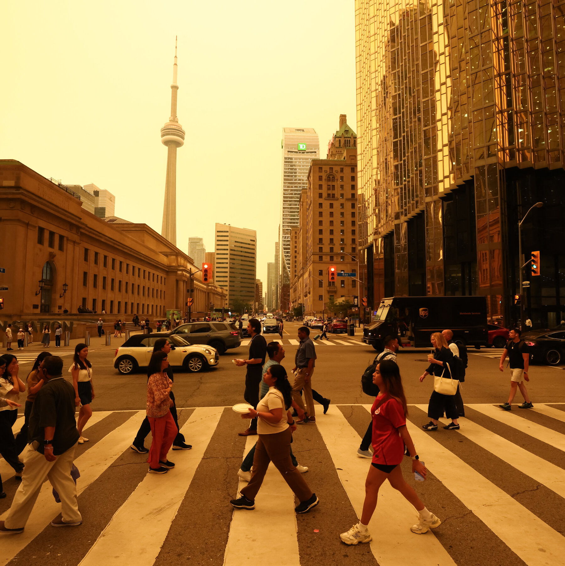 Wildfire Smoke Turns Skies Orange Across the U.S., and Democrats Make a Big Shift on Israel