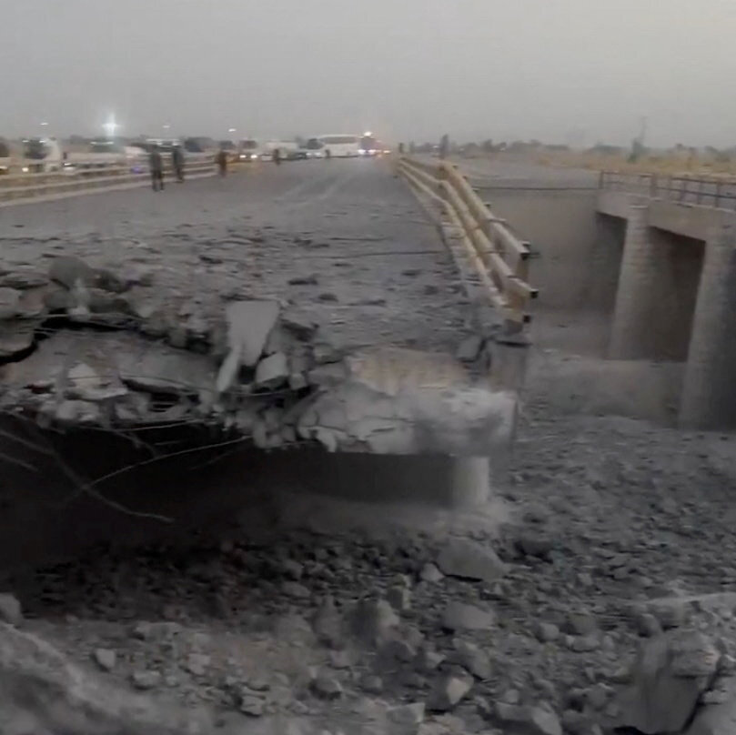 Bridges and Water Plants Attacked as Iran War Escalates