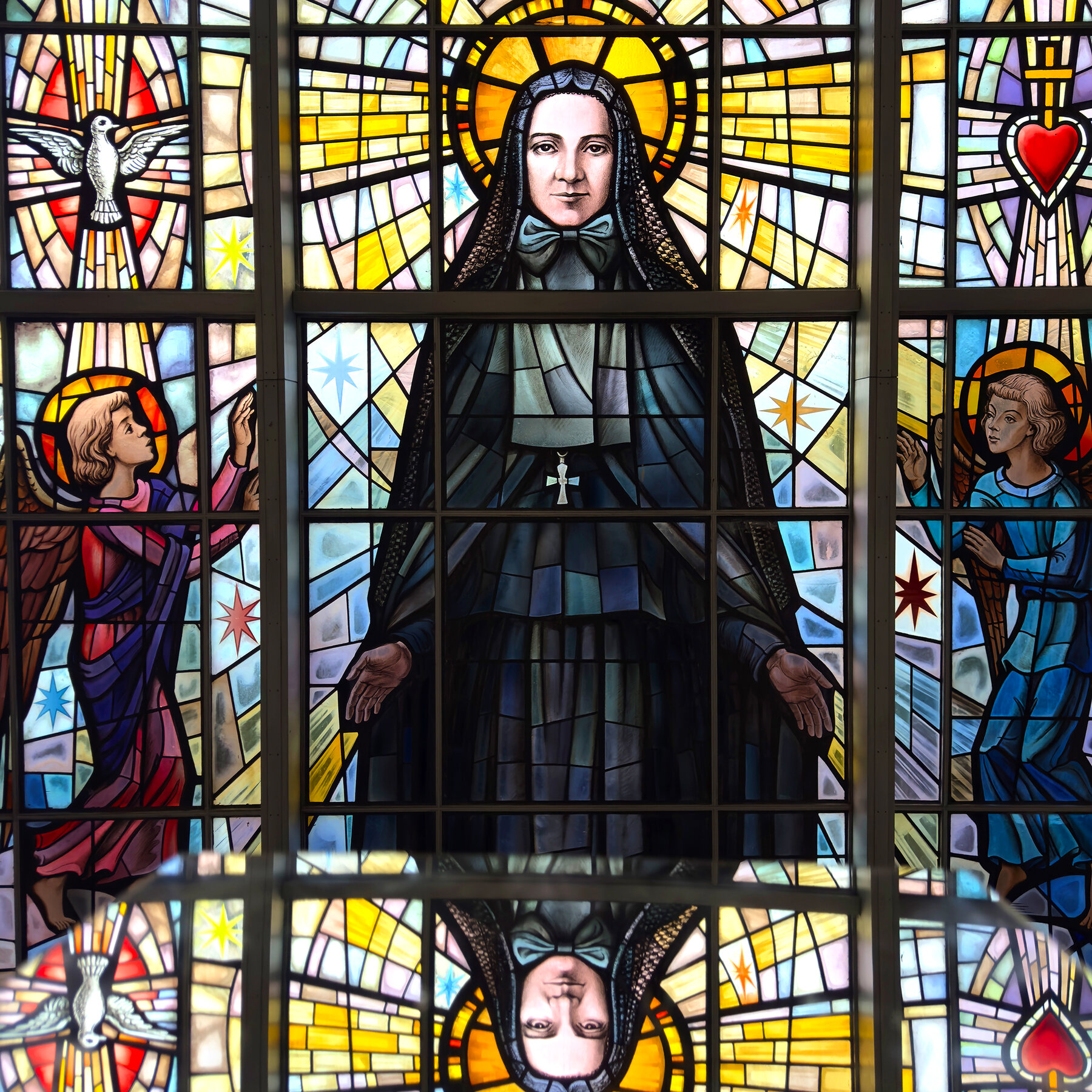 America’s First Pope Pays Homage to Its First Saint