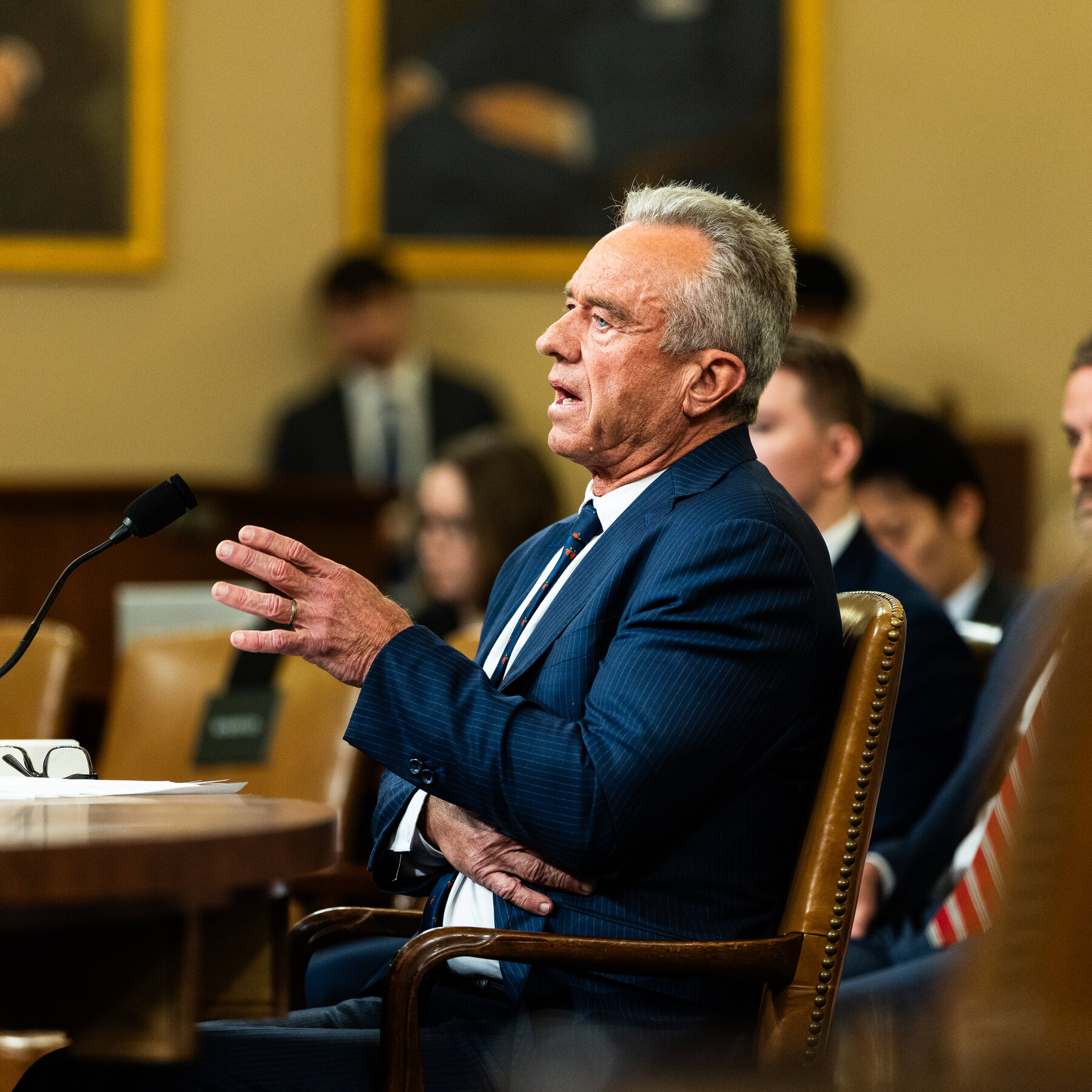 With Vaccines Widely Popular, Kennedy Changes Tone, but Maybe Not His Plans