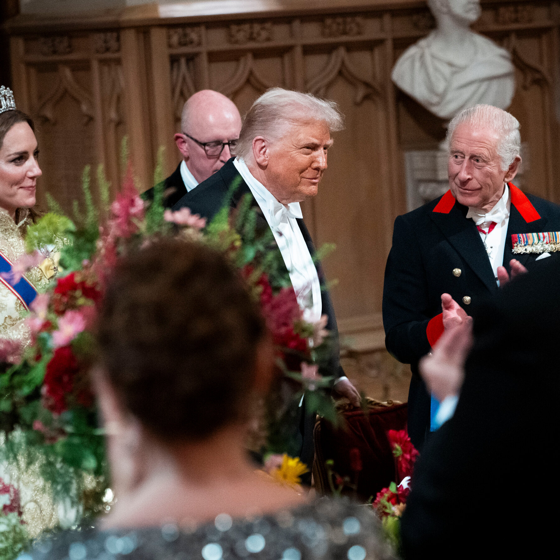Behind Castle Walls, the Rich and Powerful Celebrate Trump