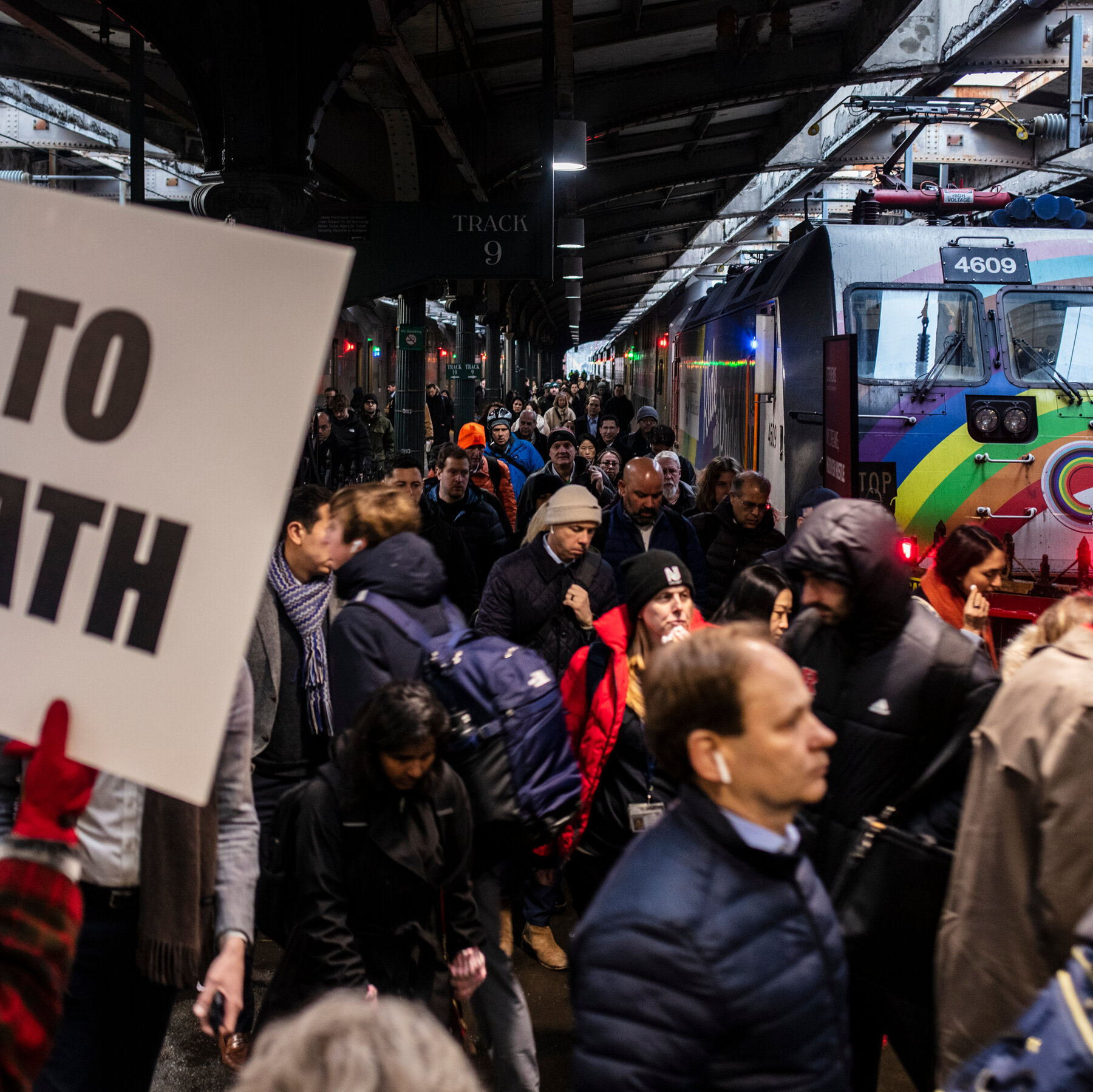 NJ Transit Commuters Grumble as Bridge Work Disrupts Train Rides