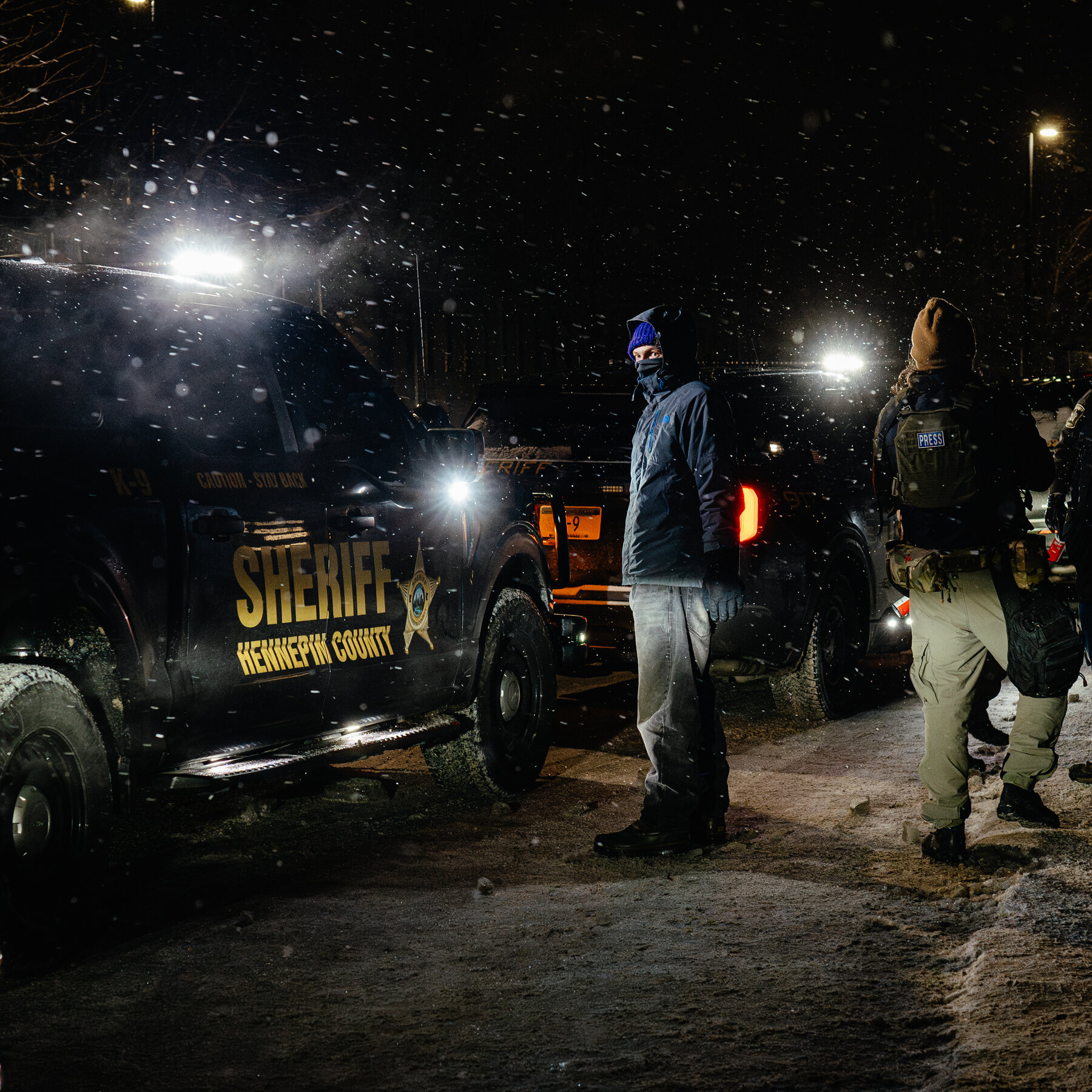 Dueling Protests Begin in Minneapolis as City Remains on Edge