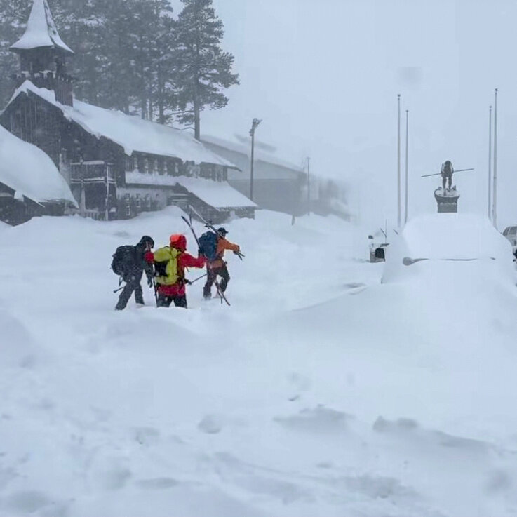 Nine Skiers Still Missing After Lake Tahoe Avalanche