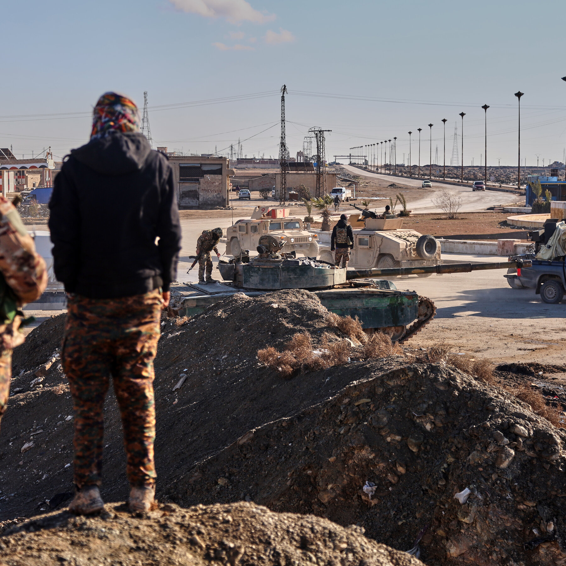 Clashes Erupt Around Syrian Prisons Holding Islamic State Fighters