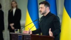 Latest peace plan offers possible withdrawal from east Ukraine, Zelensky says