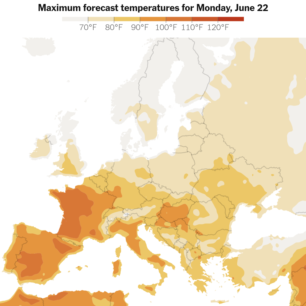 What to Know About Heat in Europe This Week