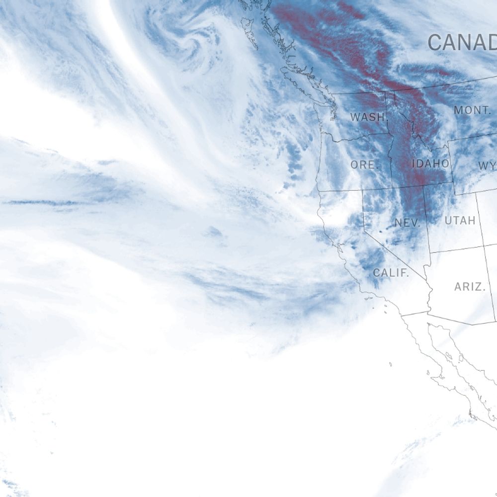 Atmospheric River Brings Powerful Winds and Rain to California, Oregon and Washington