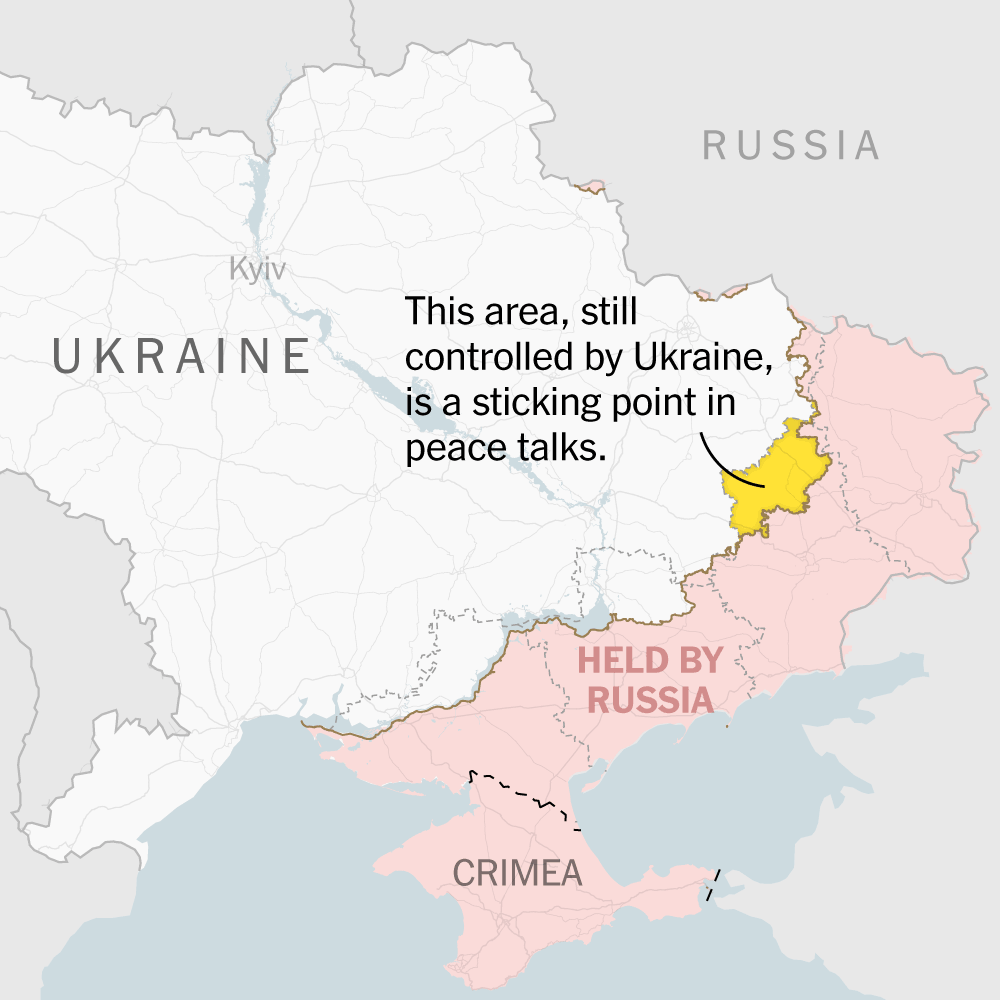 The Territorial Sticking Point Between Russia and Ukraine