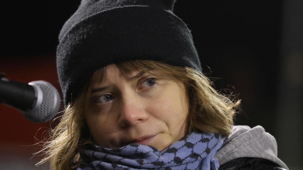 Activist Greta Thunberg arrested at London pro-Palestinian protest