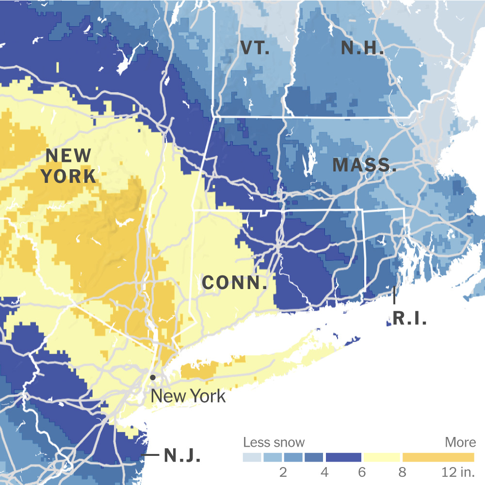 How New York Is Preparing for Its First Major Snowstorm in Years