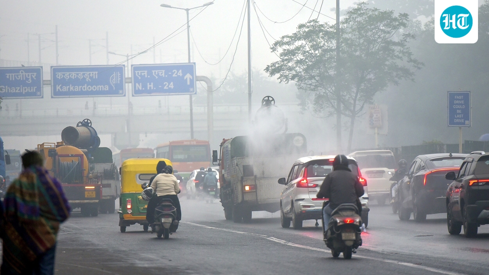 Delhi pollution continues with ‘very poor’ air; red alert for dense fog today