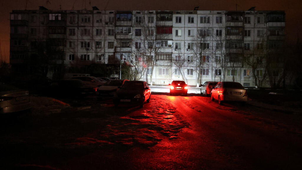 Ukrainian drones targeting energy infrastructure spark fire in Russian oil depot