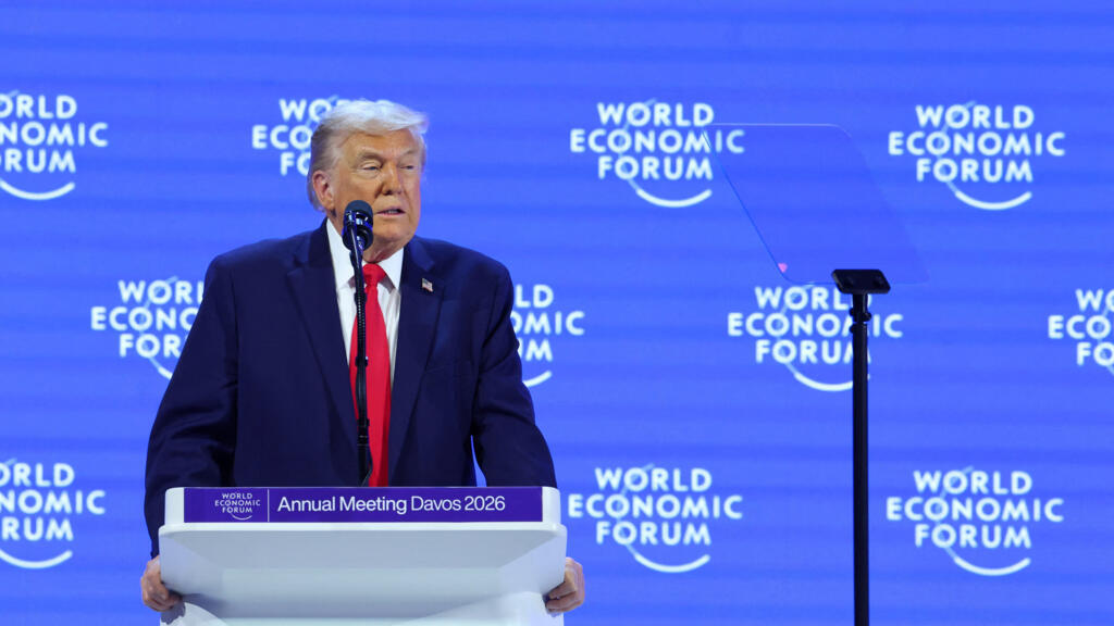 Trump's Davos speech "leaves out that Russia invaded Ukraine"