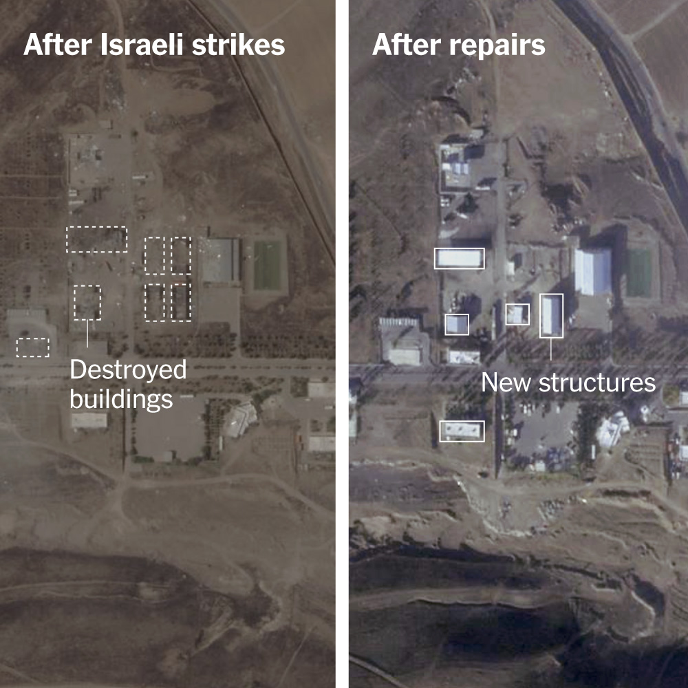 Iran Is at Work on Missile and Nuclear Sites, Satellite Images Show