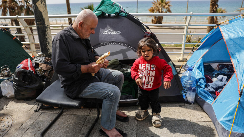 The humanitarian crisis worsens in Lebanon, with over 850,000 displaced