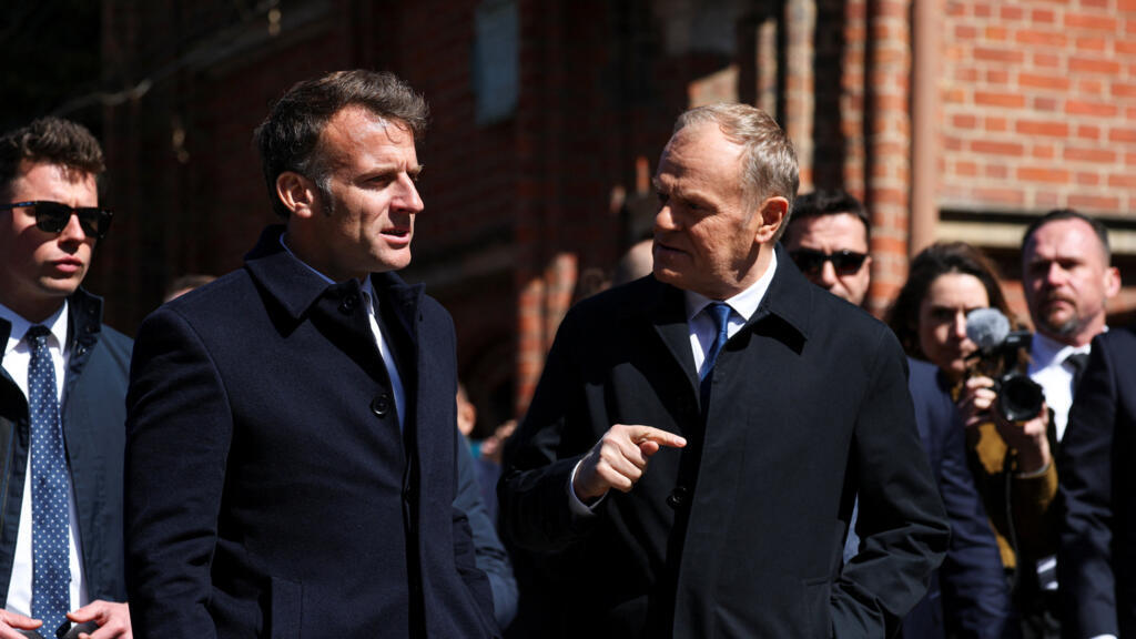 Macron meets Tusk in Poland to discuss European defence collaboration