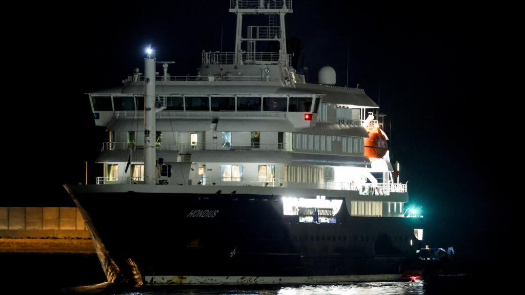 Cruise ship hit by hantavirus outbreak arrives in Spain's Canary Islands