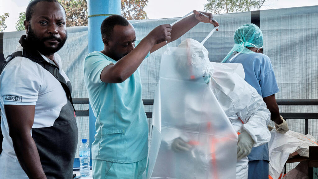 WHO chief visits Ebola epicentre in DR Congo, as death toll rises