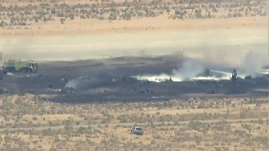 Eight dead after US B-52 bomber crashes at California air force base