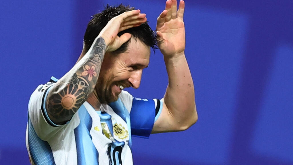 Messi becomes joint World Cup all-time scorer with hat trick against Algeria