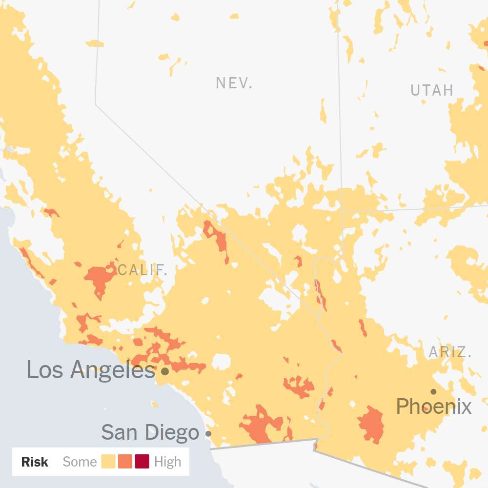 California Weather Shift Brings With It a Risk of Unhealthy Heat and Wildfires