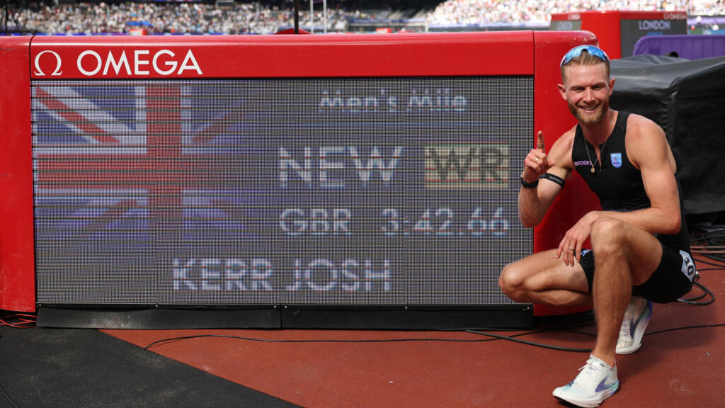 Josh Kerr smashes men’s mile world record that stood unbroken since 1999
