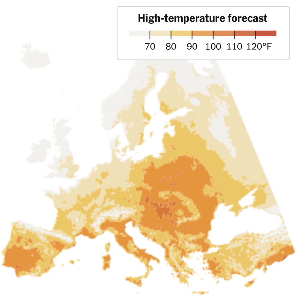 Europe Heat Wave: Forecasts, Warnings and How to Stay Cool