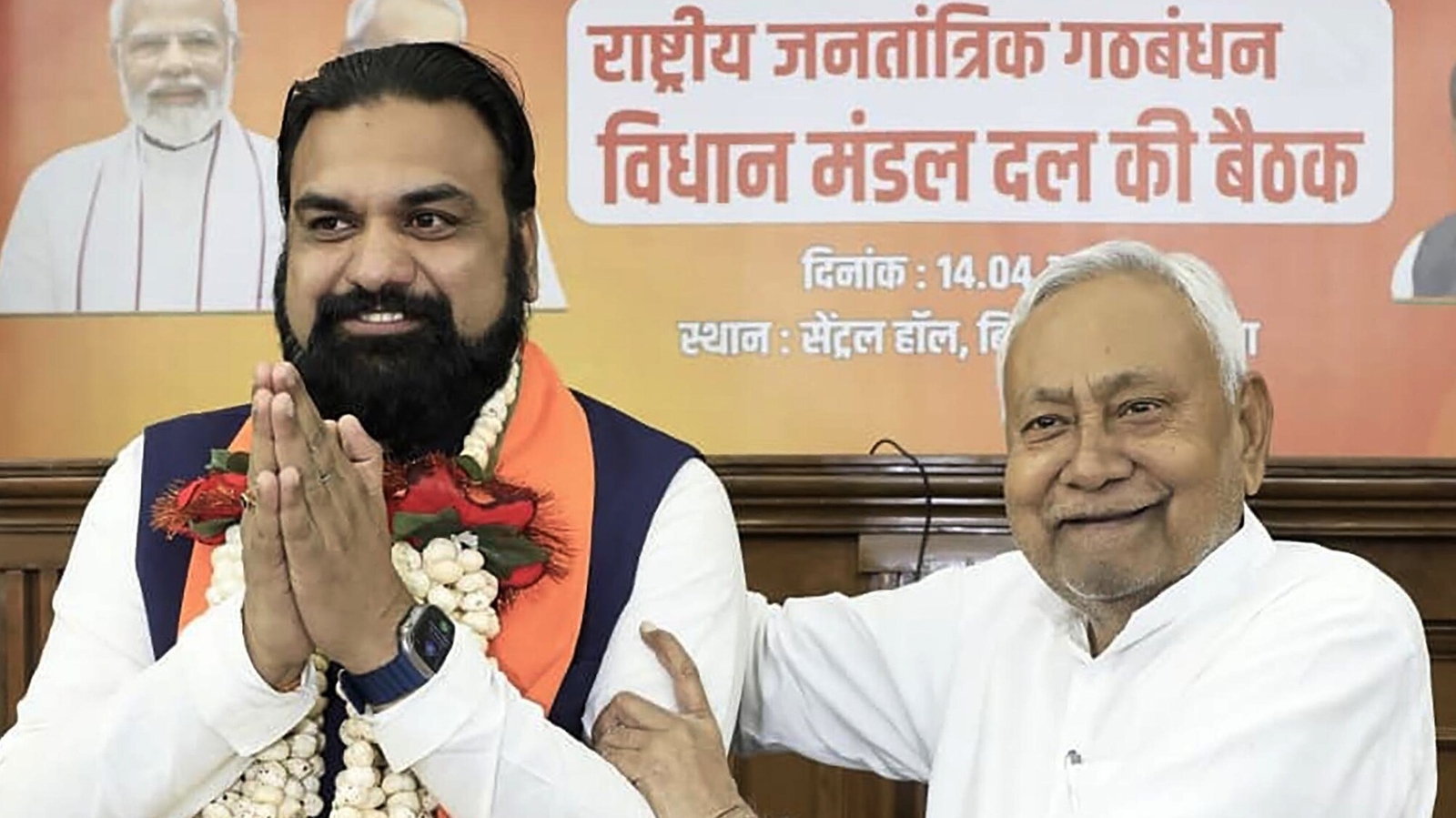 Samrat Choudhary takes oath as Bihar CM, the first BJP leader to do so