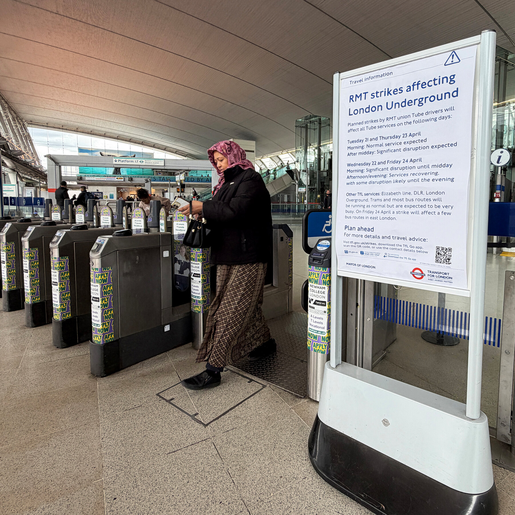 London Faces Disruption From Tube Drivers’ Strike