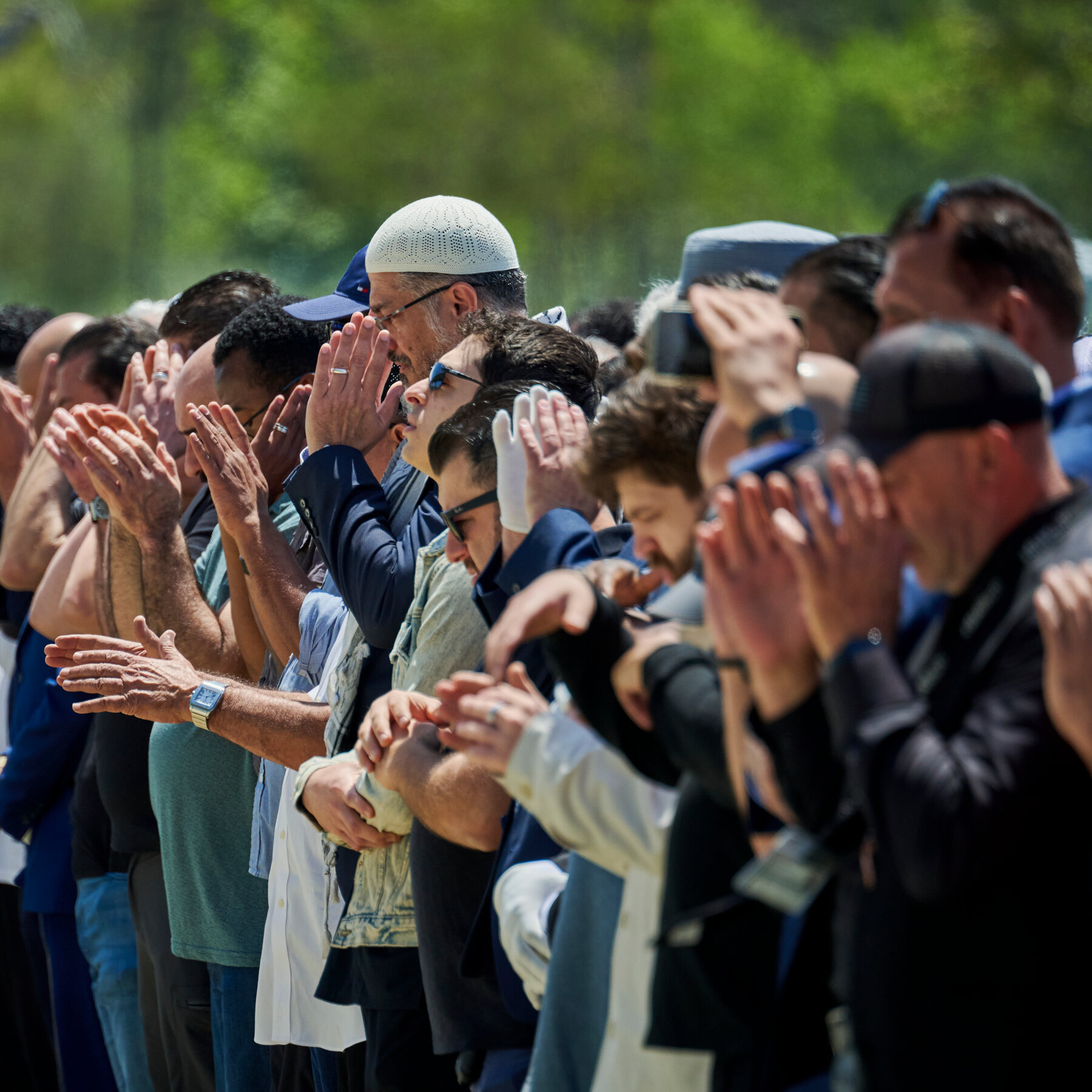 ‘They Protected You Guys’: Mourners Honor Heroes in Mosque Shooting
