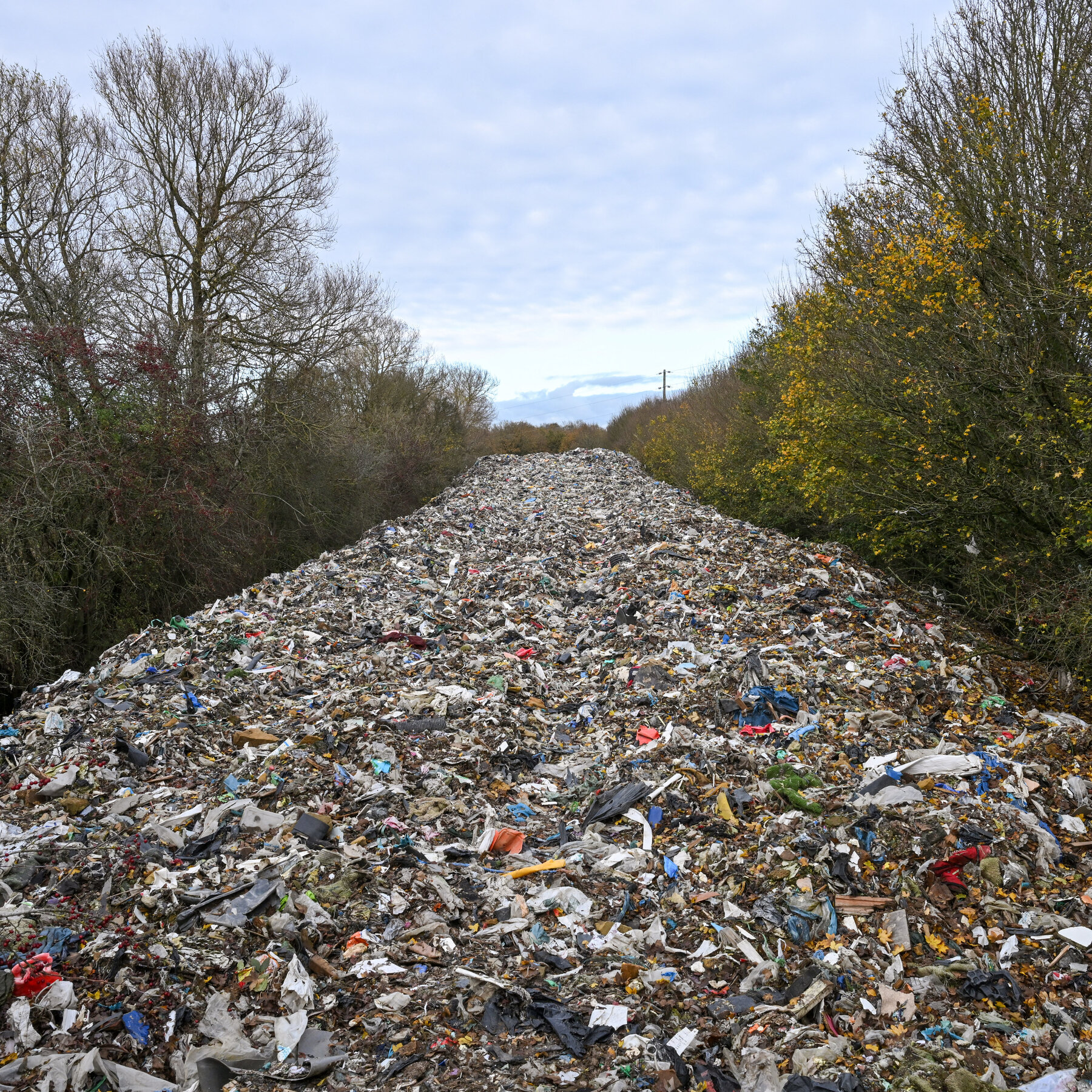 A Colossal, Hidden Pile of Trash Ignites an Outcry in Britain