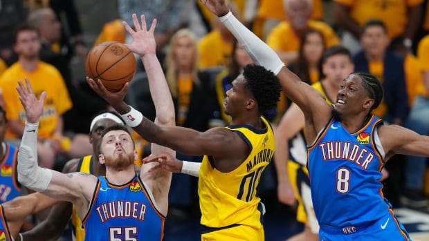 Canada's Mathurin scores 27 off the bench as Pacers rally past Thunder in Game 3 of NBA Finals
