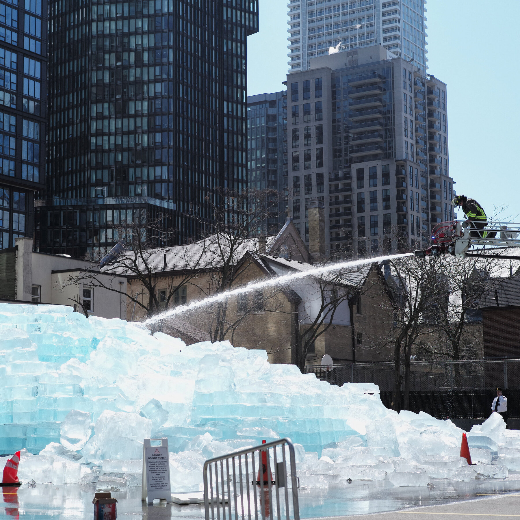 Drake’s Publicity Stunt Brings Ice, Blowtorches and Headaches to Toronto