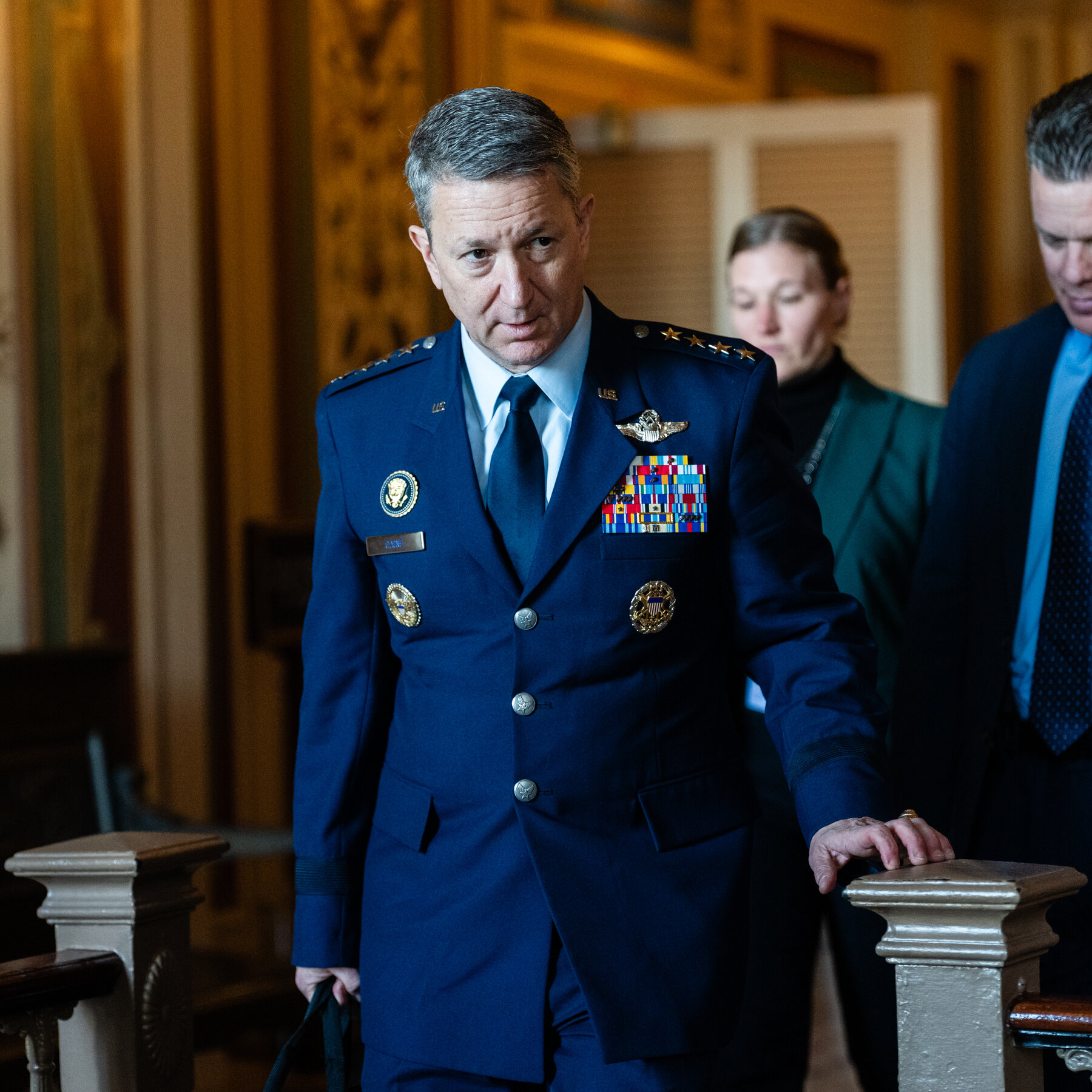 Trump Says General Caine Sees Easy Victory if U.S. Attacks Iran