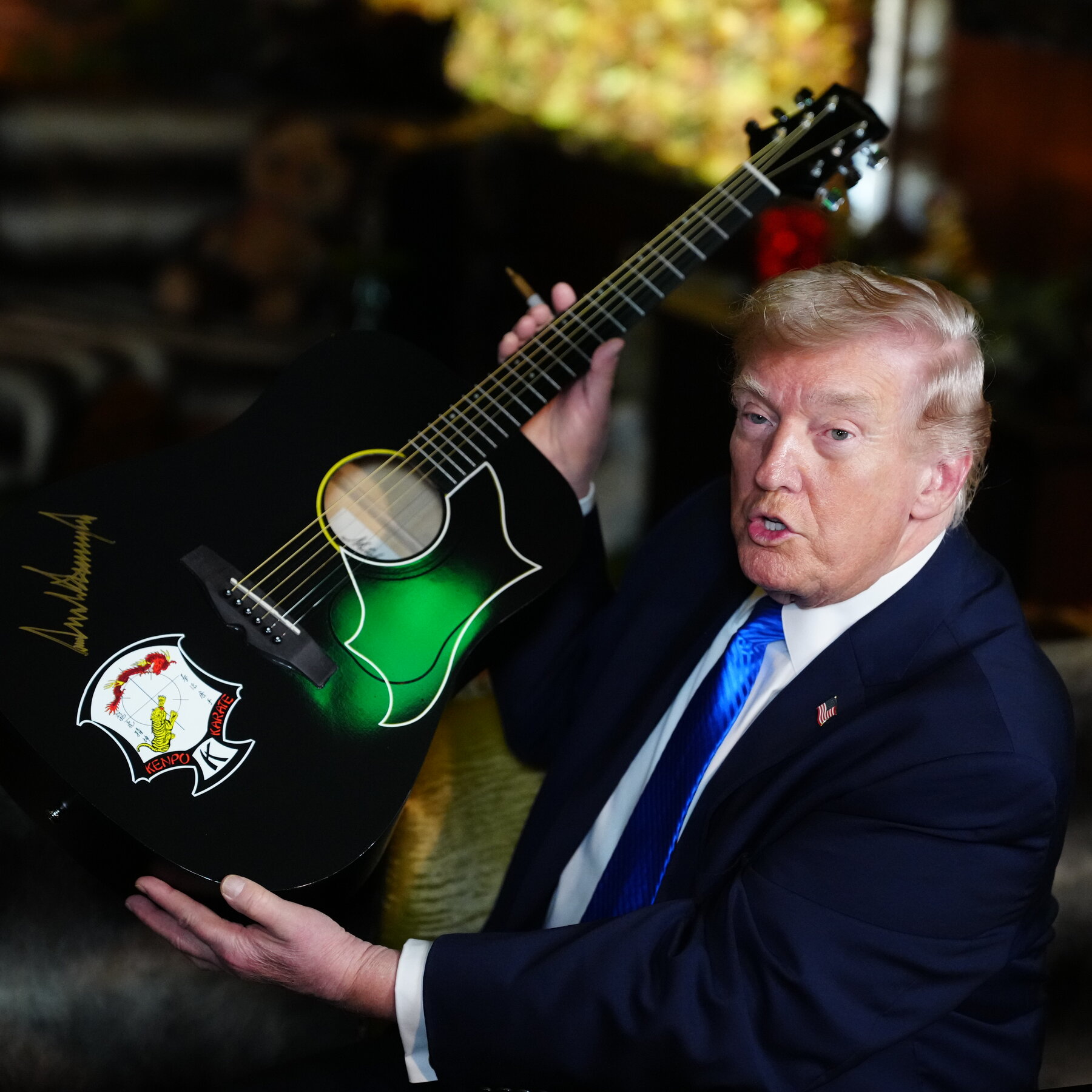 ‘Who Doesn’t Love Elvis?’ Trump Takes an Unexpected Detour to Graceland.