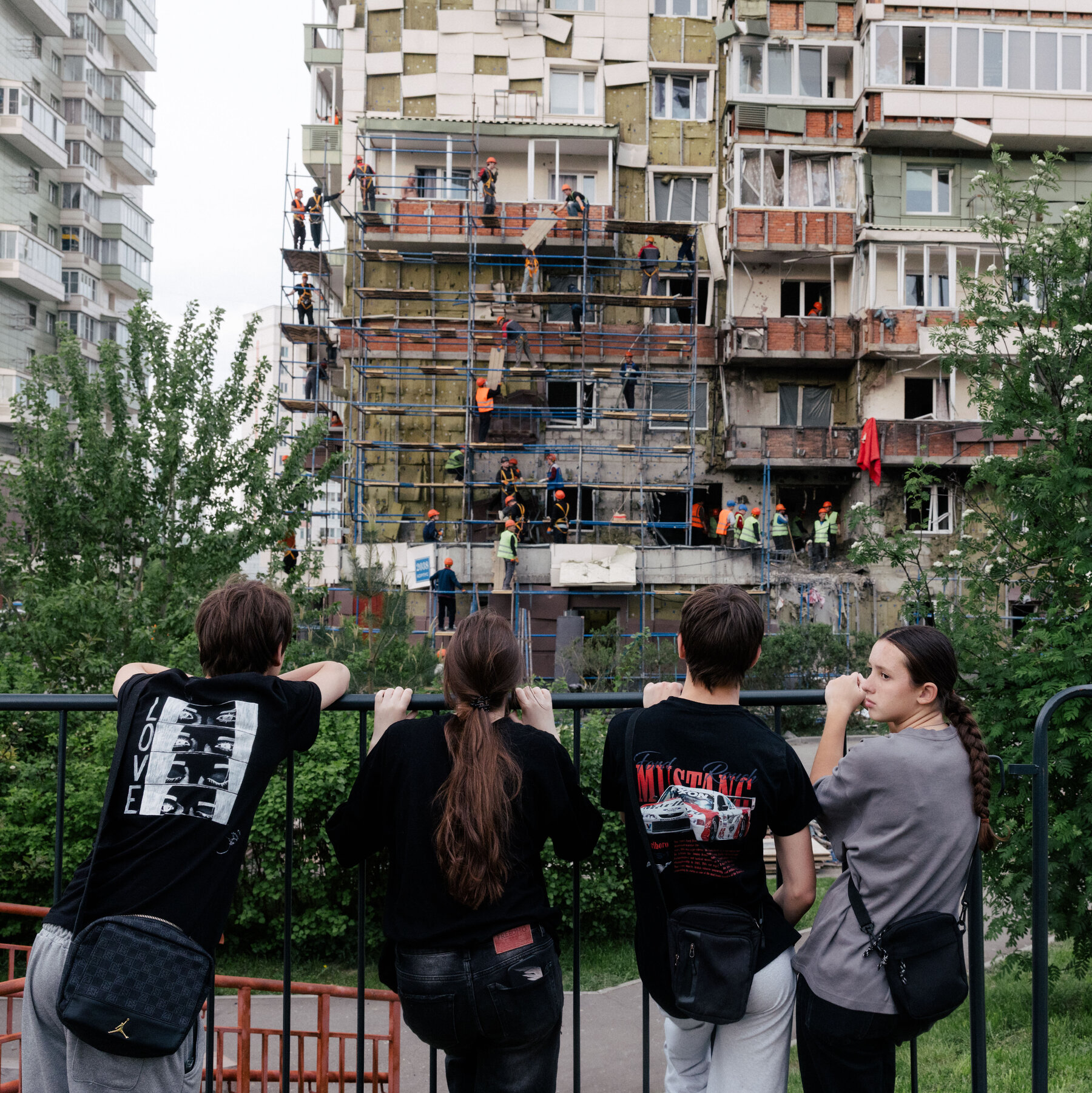 ‘A Total Nightmare’: Voices From a Moscow Hit by Ukrainian Drones