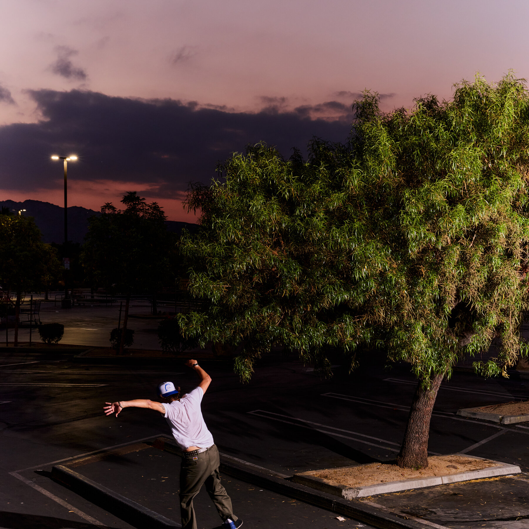 At an LA Costco, Skateboarding and Learning About Loss